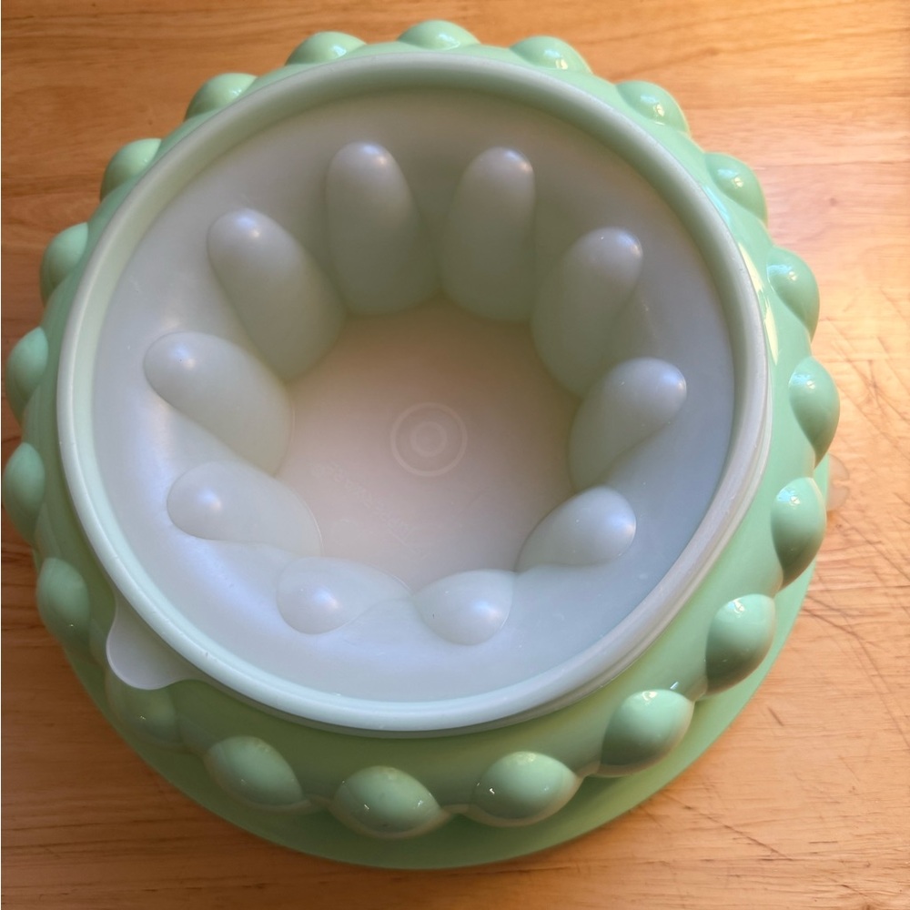 Mint Green Bundt jello mold